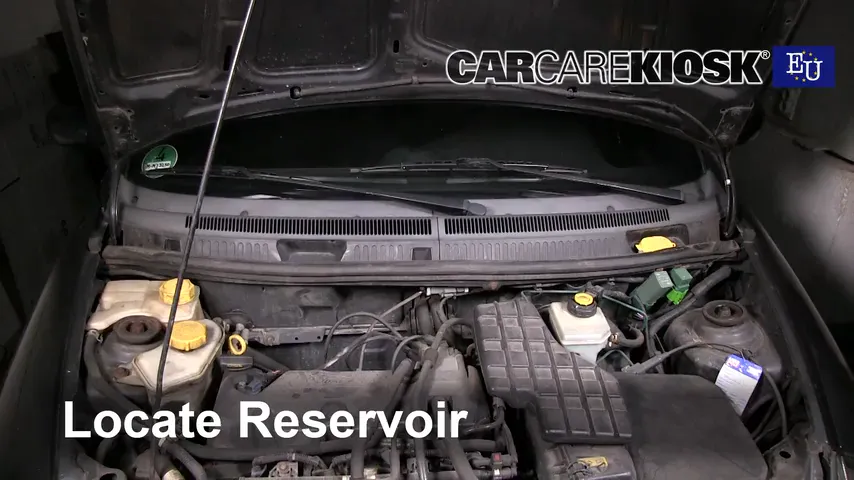 1997 Ford Ka Silver 1.3L 4 Cyl. Windshield Washer Fluid